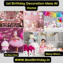 1st Birthday Decoration Ideas At Home