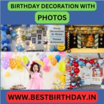 Birthday Decoration With Photos