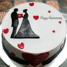 Happy Anniversary Cake Image
