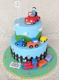 boy birthday cake