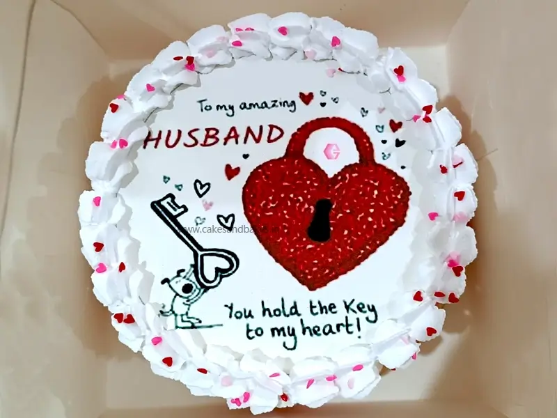Husband Birthday Cake Design