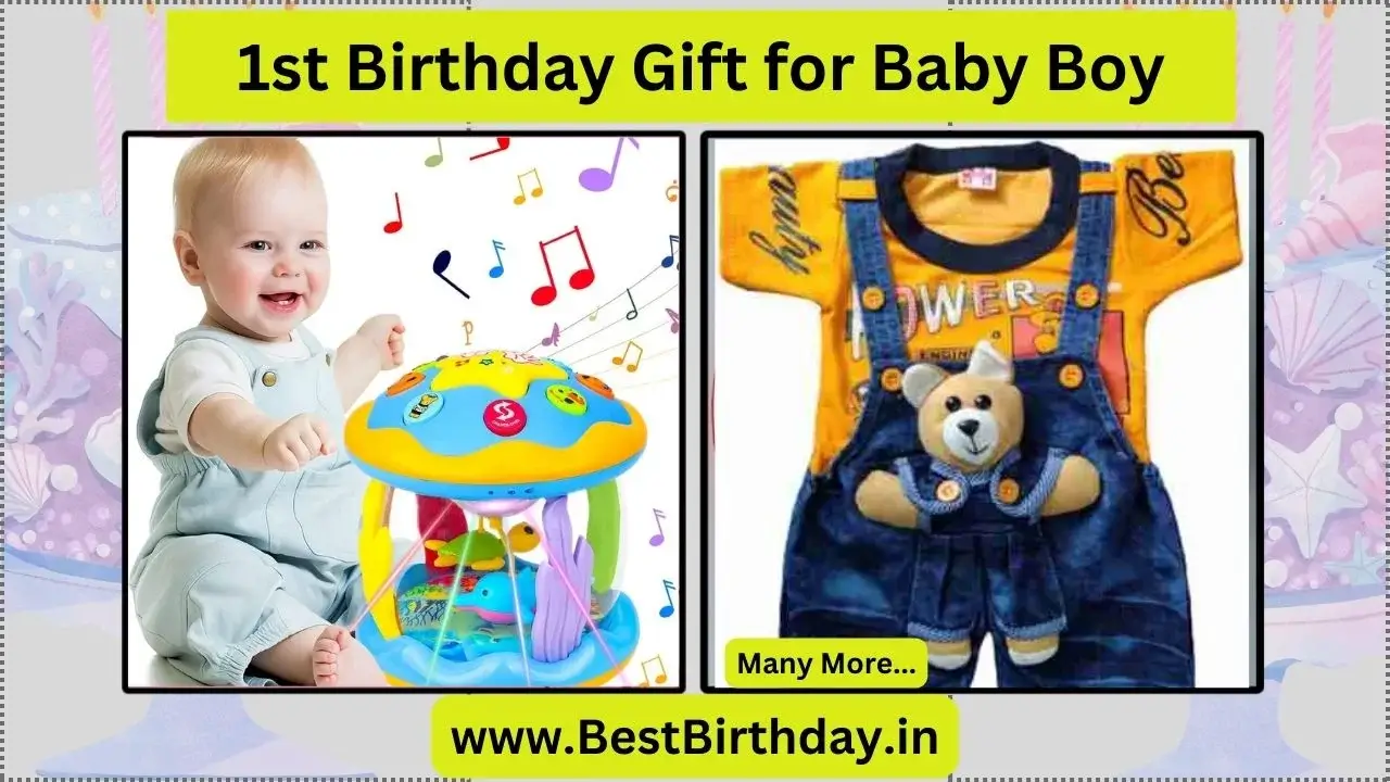 1st Birthday Gift for Baby Boy